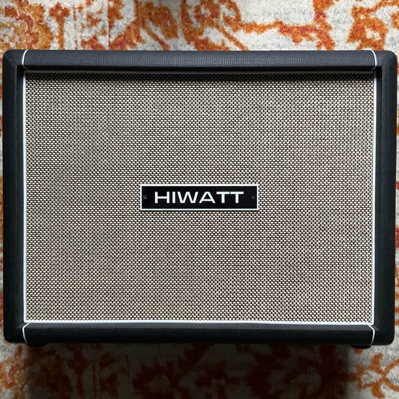 Hiwatt HG212 - Black 8 Ohm 200W Upgraded Jensen Blackbird 100 Speakers image 1