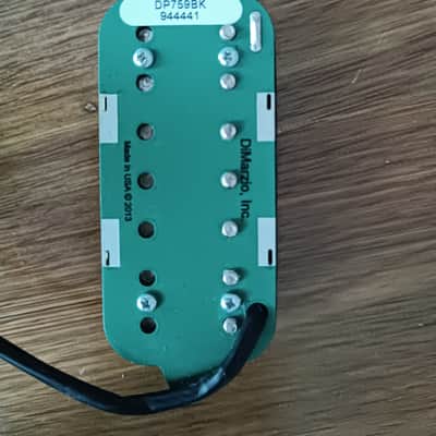 DiMarzio DP759BK PAF 7 String Humbucker 2010s - Black image 2