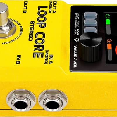NUX Loop Core Stereo Looper and Drum Machine Effects Pedal image 5