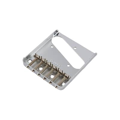 Fender 6-Saddle Vintage-Syle TelecasterÂ® Bridge Assembly (Chrome) image 1