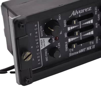 Alvarez Acoustic Guitar EQ Pickup 600T MKⅡ Preamp image 4
