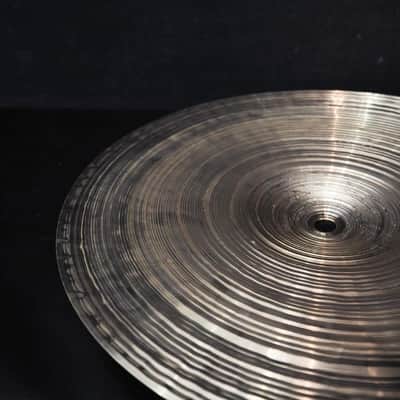 PAiSTe USED ​​Signature The Paiste Line Combo Crisp HiHat ''Rhythmatist'' pair [Top:940g/Bottom:1120g] image 11