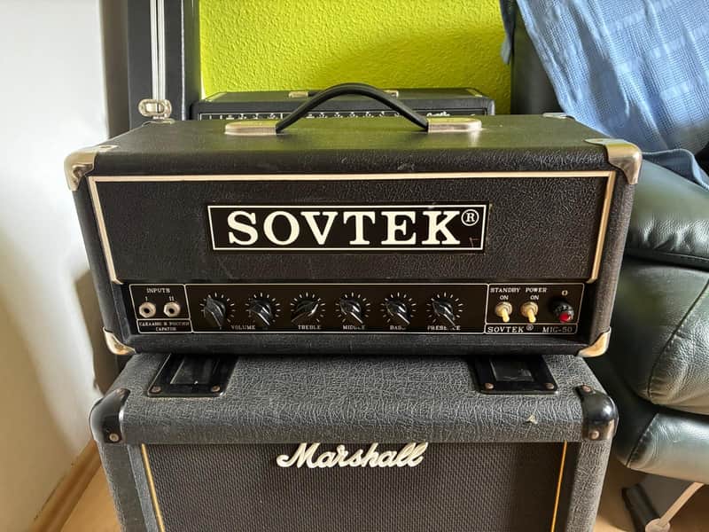 Sovtek Mig 50 1990s - Vintage, Black image 1