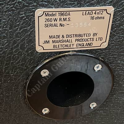 1983 Marshall - JCM800 1960A - ID 1968 Bild 11