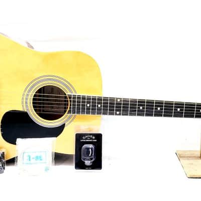 ZAGER ACOUSTIC GUITAR MODEL ZAD01PK N - 6 STRING - WITH EXTRAS image 1