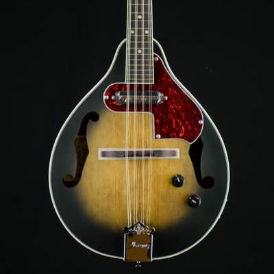Ibanez M510E Mandolin Open Pore Vintage Sunburst with Pickup image 1
