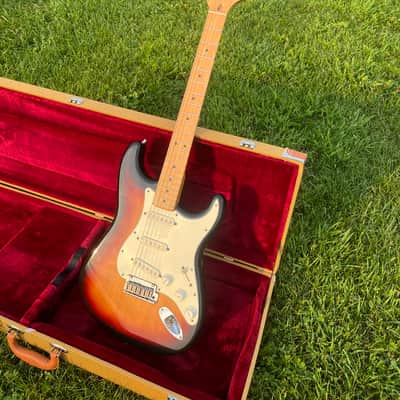 1983 1989 1995 Fender American Standard Stratocaster with wide neck image 1