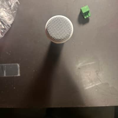 CAD 210 omnidirectional button style microphone with line level output 1980’s-present - White image 5