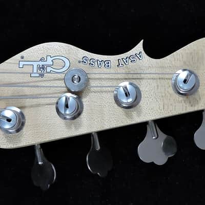 G & L ASAT semi acoustic bass. USA. Left Handed image 5