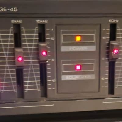 Kenwood Vintage Kenwood GE-45 Stereo Graphic Equalizer (1986) 1986 image 2