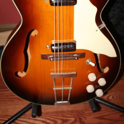Kay 6970 Swingmaster Archtop Electric Jazz Guitar 1960's Sunburst image 2