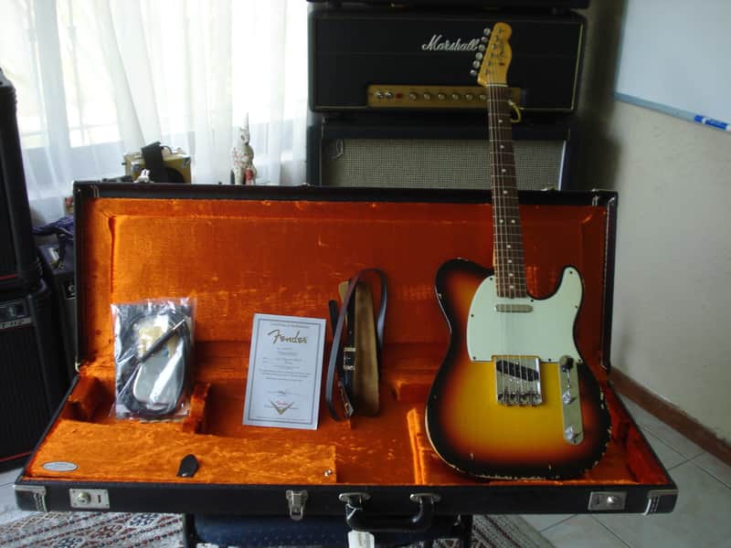 Fender Custom Shop Telecaster '63 Relic 2008 Sunburst image 1