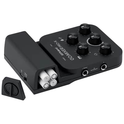 Mint Roland GO:MIXER PRO-X Audio Mixer for Smartphones Bundle with 10ft Pig Hog Instrument Cable & Polishing Cloth â€“ Mix up to 7 Audio Sources, Enhance Livestreams & Social Content with Pro Sound image 6