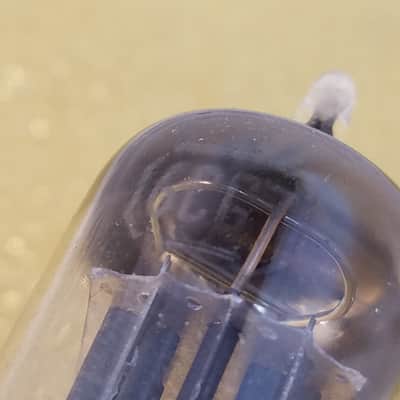 RCA 6CG7 tNOS AT1000 TESTED Balanced! PI Vacuum Tube T1 blackplate dual triode 1954-1959 image 12