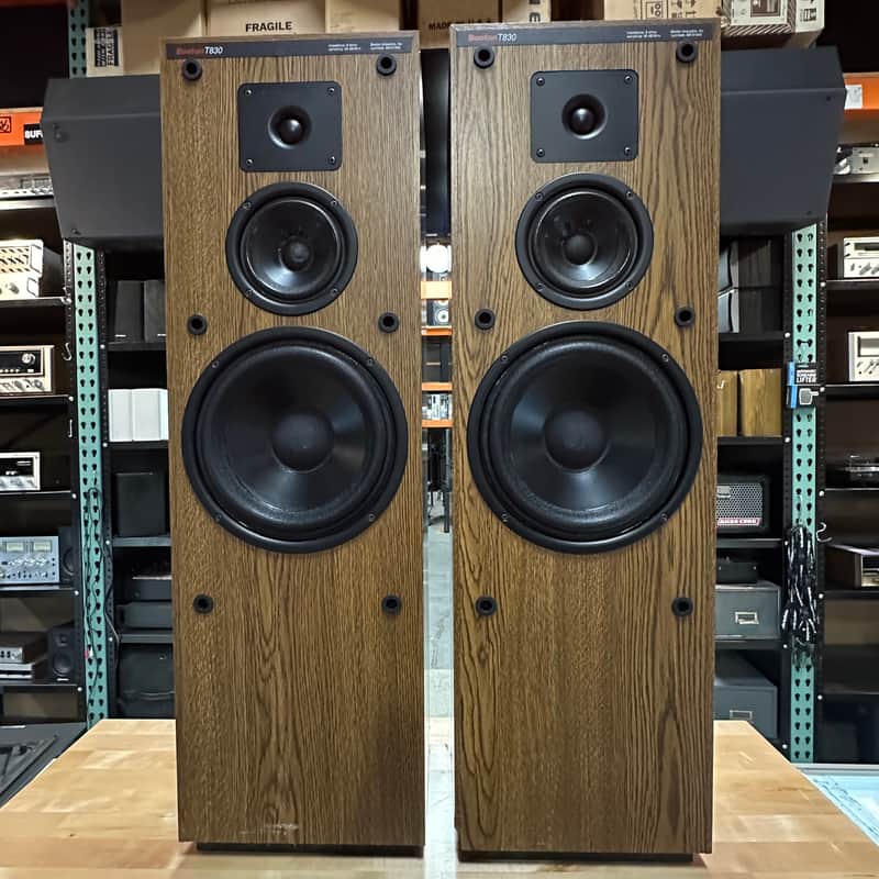 Boston Acoustics T830 3-Way Acoustic Suspension Tower Speakers image 1
