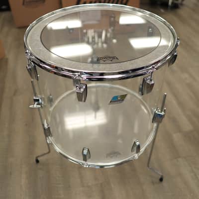 1970s Ludwig Vistalite 20" Floor Tom (Clear) image 2