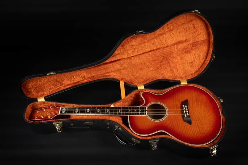 1990s Takamine NPT115 - Fire Red Burst | Japan Vintage Electro