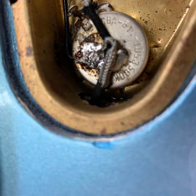 Gibson Thunderbird II Non Reverse 1967 Blue image 11