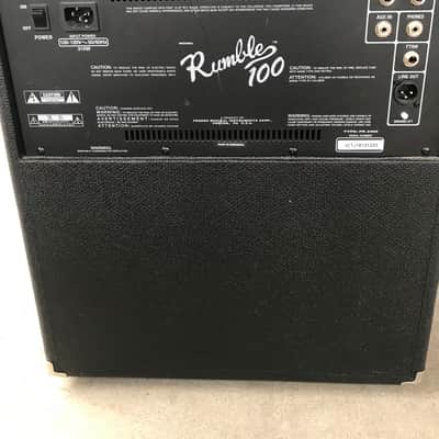 Fender Rumble 100 V3 100-Watt 1x12" Bass Combo Amp image 4