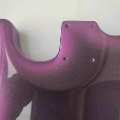 HSS Purple Alder Wood Strat Style Electric Guitar Body DIY Project image 4