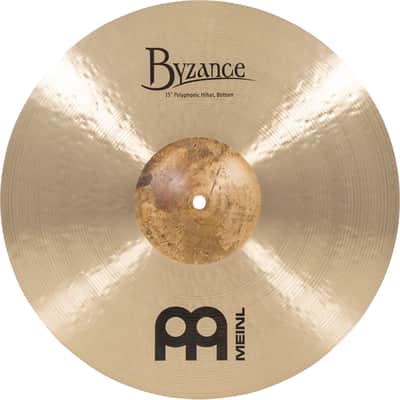 Meinl BYZANCE TRADITIONAL 15" POLYPHONIC HIHAT - B15POH image 3
