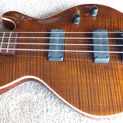 Dean USA Custom Shop "Deceiver" Bass Guitar 2009 - Walnut image 3