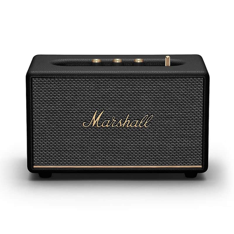 Marshall Acton III Wireless Bluetooth Speaker - Black & Brass image 1