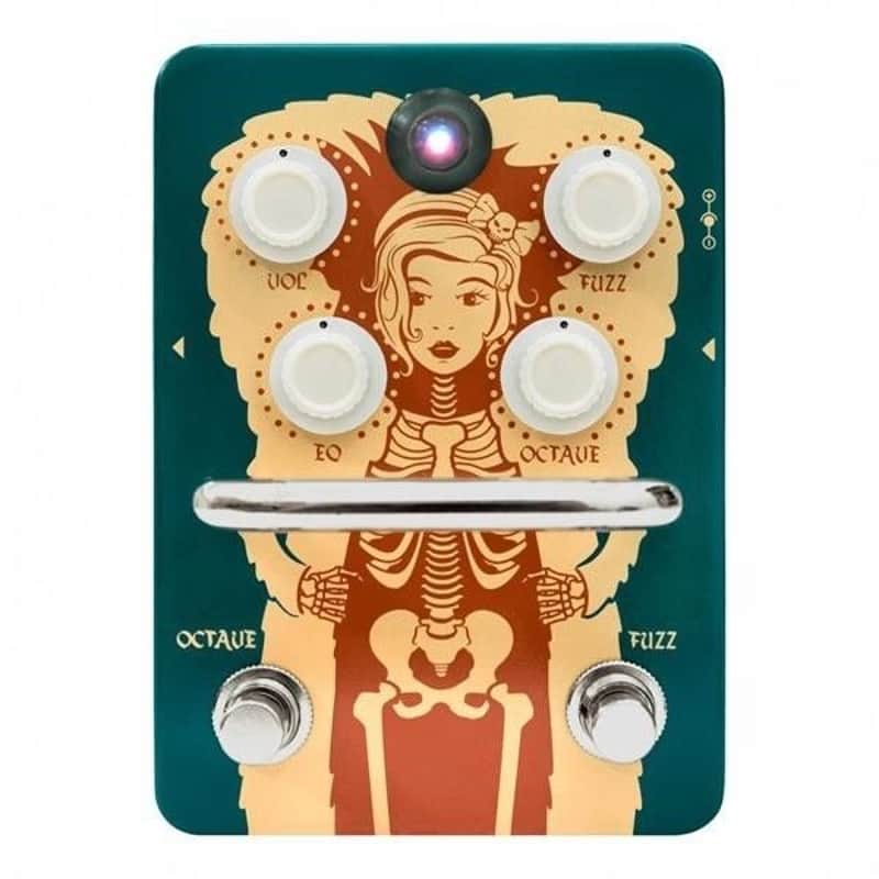 Orange Fur Coat Vintage Fuzz Pedal Guitar Effects Guitar Pedal - NEW image 1