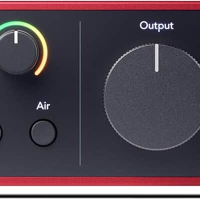 Focusrite Scarlett Solo 4th Gen USB Audio Interface - Red image 2