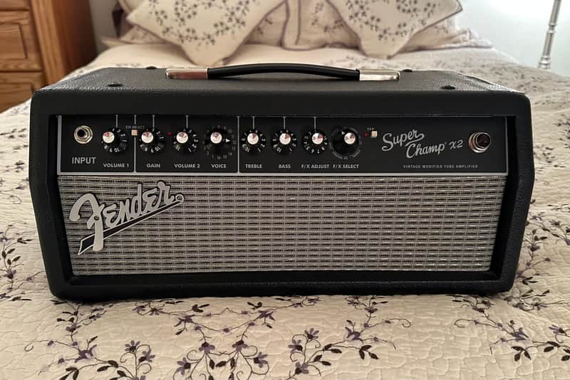 Fender Super Champ X2 HD 2-Channel 15-Watt Guitar Amp Head 2012 - 2021 - Black