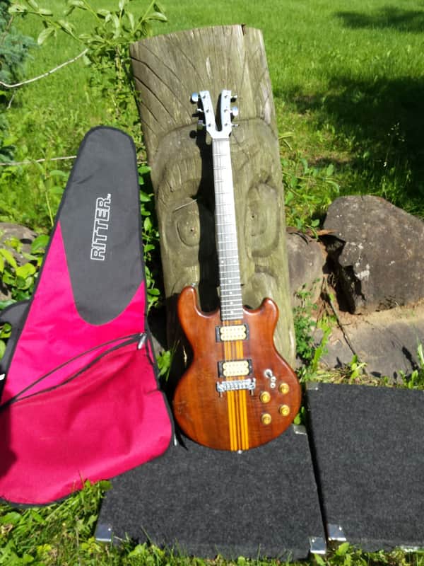 2-DAY PRICE DROP!  Vintage Kramer DMZ 2000 1980 Honey Lacquer Aluminum Neck image 1