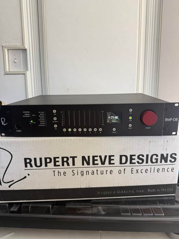 Rupert Neve Designs RMP-D8 2020s - Black image 1