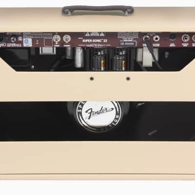 Fender Super-Sonic 22 2-Channel 22-Watt 1x12" Guitar Combo 2010 - Present - Blonde image 2