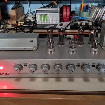 Crate V33H -- All Tube Head --  2-Channel - 33 Watt -  Reverb - Cleaned & Tubed image 9