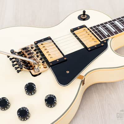 1987 Burny LC-100YS Yasu Signature Vintage Guitar Snow White w/ Tremolo & Case, Japan Fernandes image 6