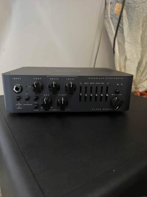 Darkglass Electronics Alpha Omega 500 500-Watt Bass Amp Head 2020 - Present - Blue image 1