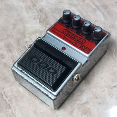 DOD FX101 Grind Rectifying Overdrive [NOS - New Old Stock Complete] 1996 - 1998 - Grey Silver Black Airbrush and Red image 11