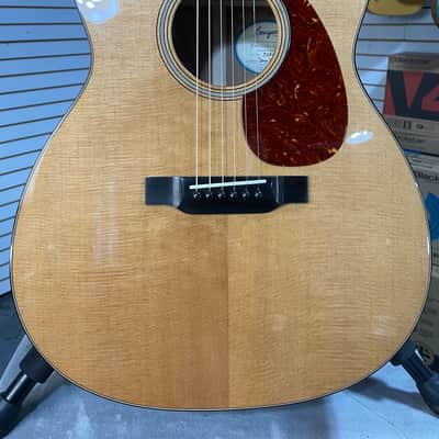 Bourgeois GACCB/DE-KOA-LE Acoustic Guitar - Natural w/OHSC & PLEK*D #245 image 2