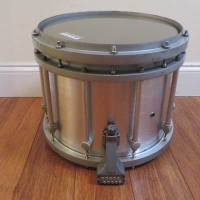 Yamaha 13" Marching Snare Drum - Silver Finish - Good Condition. image 3