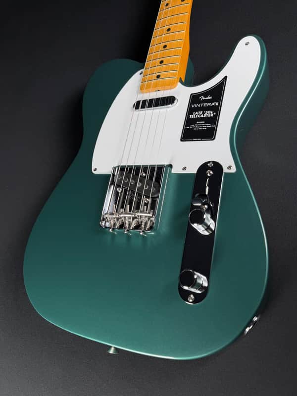 Fender Vintera III Late '50s Telecaster - Sherwood Green Metallic image 1