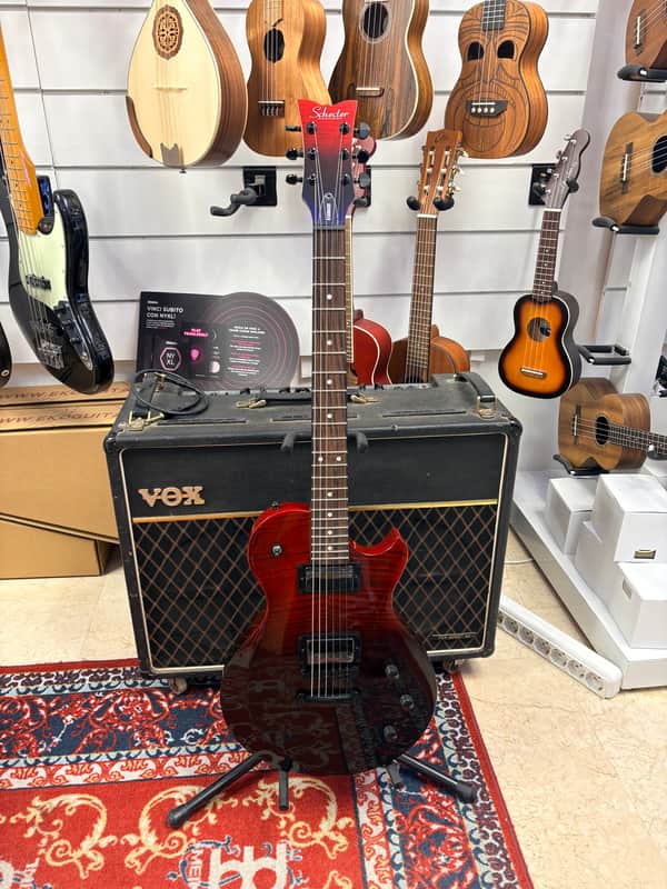 Schecter Solo II standard 2025 - Blood burst image 1