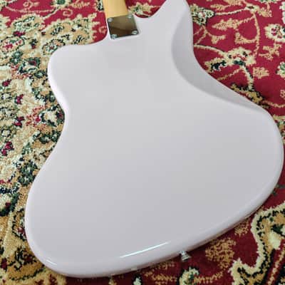 2025 Fender Japan FSR Collection Traditional II 60s Jaguar Shell Pink with Matching Headstock, 7.1 lbs, MIJ JD25 image 15