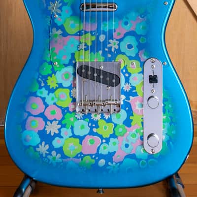 2016 Fender Japan Telecaster 69 Vintage Reissue FSR Blue Flower metallic - stunning MIJ! image 2