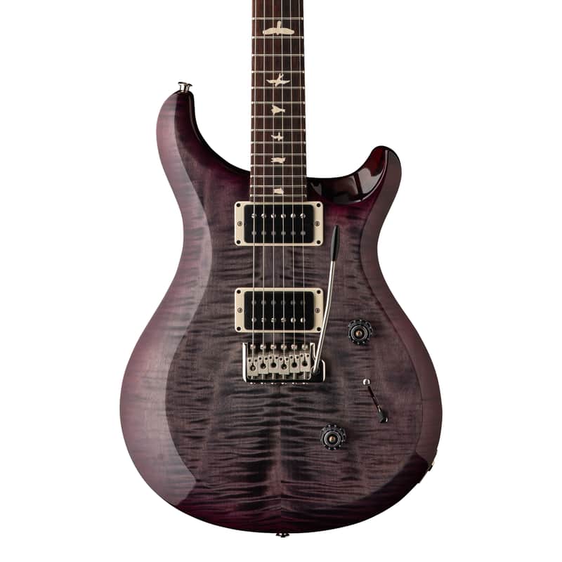 PRS S2 Custom 24 Faded Gray Black Purple Burst w/bag image 1