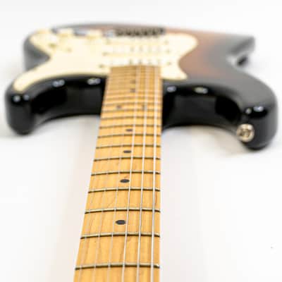 2009 Fender Stratocaster Standard 2-Tone Sunburst w/ Maple Fretboard, 6-Screw Bridge, Fender Gigbag image 9