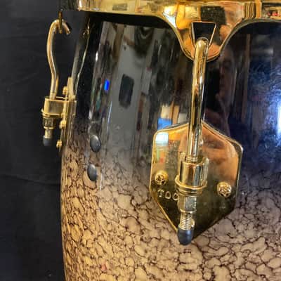 Tris Imboden's Toca - 12"×28" Conga - Burl Oak Finish • Gold Hardware image 4