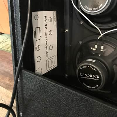 Kendrick So-Lo 7 Custom Ordered 4X8 Combo Amp Weber 14/7 Watts Mini Super Reverb Like New image 3