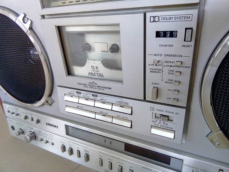 National RX 7200 Rare Vintage Boombox Ghettoblaster The King of
