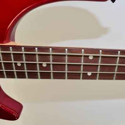 Dean Edge 09 4-String Bass Guitar Metallic Red image 3