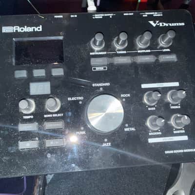 DW Performance Series - Roland Module - Zildjian Cymbal - Gibraltar Rack - Complete Set - Indigo Glass image 7